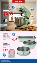 Prix et réduction Moule Silicone dans le prospectus Lidl en cours Offre Moule Silicone dans le catalogue Lidl du moment à la page 35