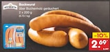 Bockwurst Angebote von Hofmaier bei Netto Marken-Discount Voerde für 2,69 €