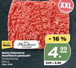 Hackfleisch gemischt von Meine Fleischerei im aktuellen Netto mit dem Scottie Prospekt