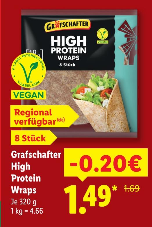 High Protein Wraps