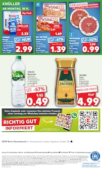 Volvic im Kaufland Prospekt "KNÜLLER" mit 64 Seiten (Niederkassel)