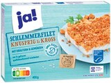 Schlemmerfilet à la Italiano oder Schlemmerfilet Knusprig & Kross Angebote von ja! bei REWE Heinsberg für 2,69 €