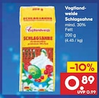 Schlagsahne Angebote von Vogtlandweide bei Netto Marken-Discount Halle für 0,89 €