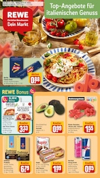 REWE Prospekt für Hamburg mit 32 Seiten REWE Prospekt "Dein Markt" für Hamburg, 32 Seiten, 12.05.2025 - 17.05.2025
