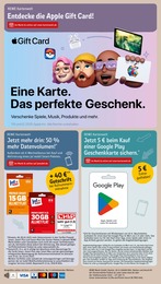 REWE Google Play Karte im Prospekt 