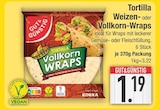 Weizen-Wraps im EDEKA Prospekt Weizen-Wraps von GUT&GÜNSTIG im aktuellen EDEKA Prospekt für 1,19 €