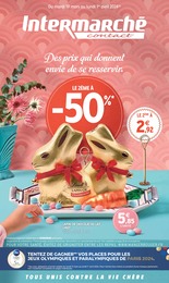 Prospectus Intermarché à Amagne: "Des prix qui donnent envie de se resservir", 24} pages, 19/03/2024 - 01/04/2024