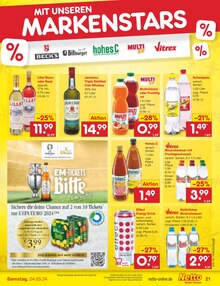 Spirituosen im Netto Marken-Discount Prospekt "Aktuelle Angebote" mit 50 Seiten (Solingen (Klingenstadt))
