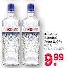Alcohol Free 0,0% Angebote von Gordon's bei E center Ettlingen für 9,99 €
