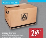 Umzugskarton Angebote von ALDI bei ALDI Nord Bremerhaven für 2,49 €