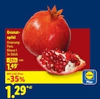 Granatapfel für 1,29 € bei Lidl im Angebot Granatapfel im aktuellen Lidl Prospekt