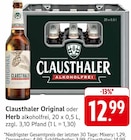 Clausthaler Original bei EDEKA im Prospekt "" für 12,99 €