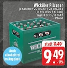 Pilsener Angebote von Wicküler bei E center Dülmen für 9,49 €