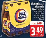 EDEKA - Vitamalz Angebot im Prospekt Vitamalz bei EDEKA im Prospekt "" für 3,49 €