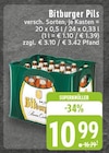 Bitburger Pils Angebote von Bitburger bei E center Duisburg für 10,99 €