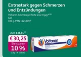 Schmerzgel forte 23,2 mg/g bei mea - meine apotheke im Prospekt "" für 30,25 €