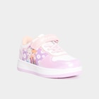 Tennis basses Reine des neiges violet fille en promo chez La Halle Tennis basses Reine des neiges violet fille dans le catalogue La Halle