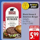 4 American Burger bei E center im Konstanz Prospekt für 5,99 €