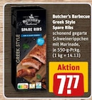 Greek Style Spare Ribs von Butcher's Barbecue im aktuellen REWE Prospekt für 7,77 €