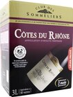 AOP Côtes du Rhône rouge - CLUB DES SOMMELIERS à 10,60 € dans le catalogue Géant Casino