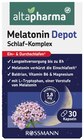 Melatonin Depot Schlaf-Komplex von altapharma im aktuellen Rossmann Prospekt