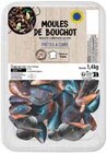 Moules de bouchot producteurs et commercants - Intermarché à La Rochelle Moules de bouchot producteurs et commercants en promo chez Intermarché La Rochelle à 6,39 €