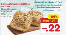 Sonnenblumenkernbrötchen bei Netto Marken-Discount in Hückelhoven Sonnenblumenkernbrötchen im Angebot bei Netto Marken-Discount Hückelhoven für 0,22 €