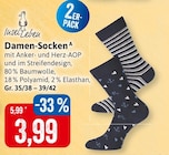 Kaufhaus Stolz Stralsund - Damen-Socken Angebot im Prospekt Damen-Socken bei Kaufhaus Stolz im Stralsund Prospekt für 3,99 €