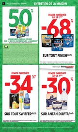 Vaisselle Angebote im Prospekt "50%  REMBOURSÉS EN BONS D'ACHAT SUR LE RAYON ENTRETIEN DE LA MAISON" von Intermarché auf Seite 2