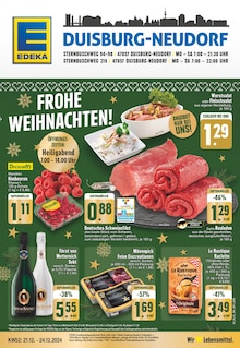 EDEKA Prospekt "Aktuelle Angebote" mit  Seiten (Duisburg)