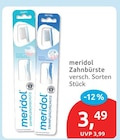 Zahnbürste Sanft von meridol im aktuellen budni Prospekt