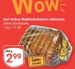 Lebkuchen Angebote von Karl Andrae Waldböckelheimer bei GLOBUS Bad Kreuznach für 2,99 €