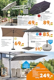 Globus-Baumarkt Sonnenschirm im Prospekt Globus-Baumarkt Sonnenschirm im Prospekt