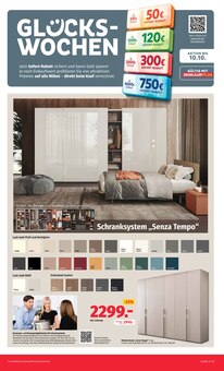 Kleiderschrank im aktuellen Segmüller Prospekt (Stuttgart) Kleiderschrank im Segmüller Prospekt "Zum Glück gibt’s Segmüller - Segmüller Select" mit 8 Seiten (Stuttgart)