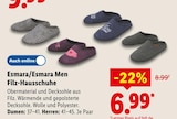 Filz-Hausschuhe Damen Angebote von Esmara bei Lidl Halberstadt für 6,99 €