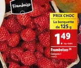 Promo Framboises à 1,49 € dans le catalogue Lidl à Landerneau