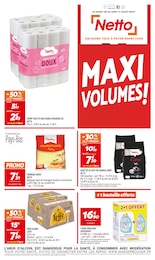 Prospectus Discount Alimentaire Netto en cours, MAXI VOLUMES !, 8 pages, 01/07/2025 - 14/07/2025 Catalogue Discount Alimentaire Netto en cours à Brive-la-Gaillarde et alentours, MAXI VOLUMES !, 8 pages, 01/07/2025 - 14/07/2025