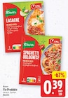 Lasagne von Knorr im aktuellen E center Prospekt