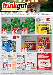 Aktueller Trinkgut Discounter Prospekt in Ismaning und Umgebung, "Aktuelle Angebote" mit 4 Seiten, 18.08.2025 - 23.08.2025