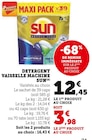 Détergent Vaisselle Machine - SUN en promo chez U Express Bordeaux à 3,98 €