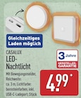 LED-Nachtlicht von Casalux im aktuellen ALDI Nord Prospekt