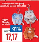 Kaufhaus Stolz - Giggle Monster Angebot im Prospekt Giggle Monster bei Kaufhaus Stolz im Prospekt "" für 17,17 €