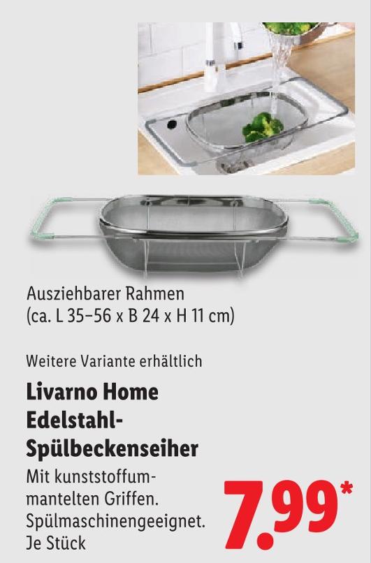 Edelstahl-Spülbeckenseiher