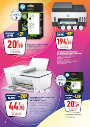 Offre Cartouche Imprimante dans le catalogue Bureau Vallée du moment à la page 2