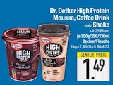 High Protein Mousse Angebote von Dr. Oetker bei E center Regensburg für 1,49 €