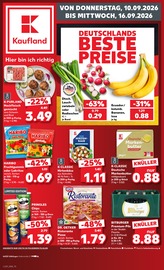 Kaufland Supermarkt Prospekt der aktuellen Woche mit 68 Seiten, gültig von 10.09.2026 bis 16.09.2026, in Überherrn und Umgebung Aktueller Kaufland Supermarkt Prospekt in Überherrn und Umgebung, "Hier bin ich richtig" mit 68 Seiten, 10.09.2026 - 16.09.2026