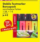 TEDi Zell - Textmarker Bonuspack Angebot im Prospekt Textmarker Bonuspack bei TEDi im Zell Prospekt für 4,00 €