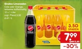 Limonaden Cola oder Orange Angebote von Sinalco bei Netto Marken-Discount Erftstadt für 7,99 €