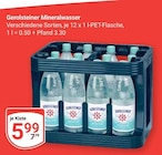 Aktuelle Gerolsteiner Angebote bei GLOBUS in Koblenz Aktuelles Mineralwasser Angebot bei GLOBUS in Koblenz ab 5,99 €