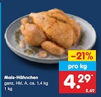 Aktuelle Fleisch Angebote bei Netto Marken-Discount in Hamburg Aktuelles Mais-Hähnchen Angebot bei Netto Marken-Discount in Hamburg ab 4,29 €